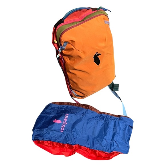 NWOT Cotopaxi Allpa 28 Del Dia One of a Kind Color Combo. Travel Bag w/ Raincoat - Picture 9 of 12